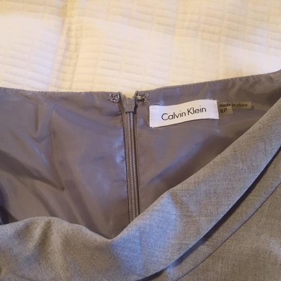 Calvin Klein Drape Neck Dress - Picture 2 of 6